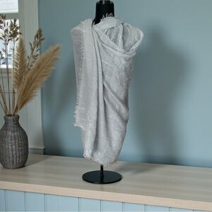 💖 Shimmery Boho Fringe Scarf 💖